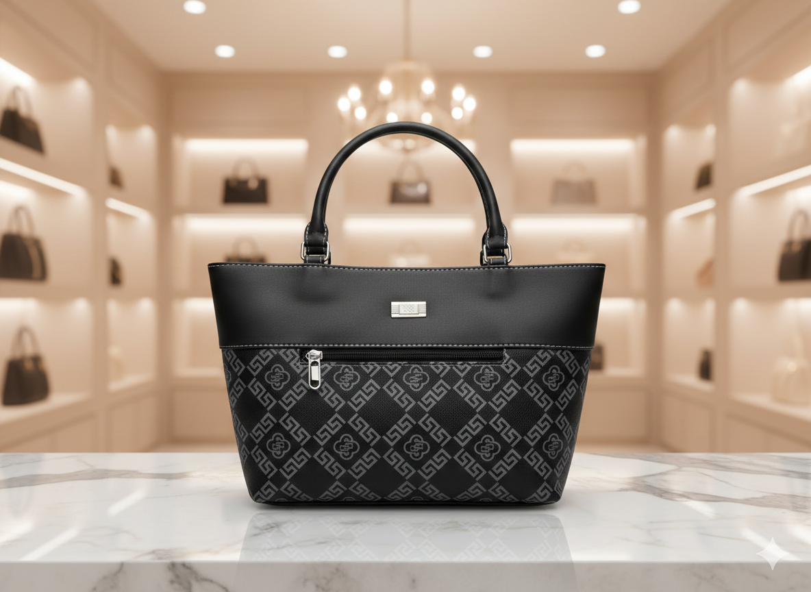 Monogram Luxe Zip Tote