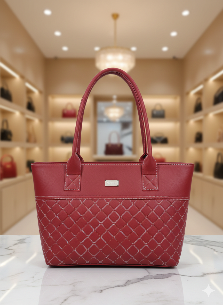 Elegant Quilted Classic Tote